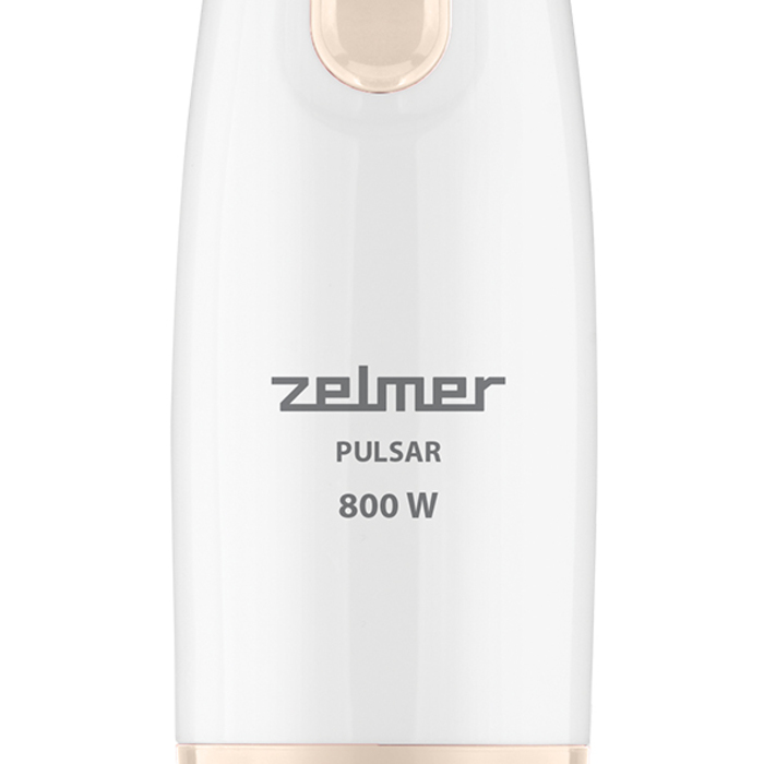 Занурювальний блендер Zelmer ZHB4560I Pulsar, 800 Вт, білий