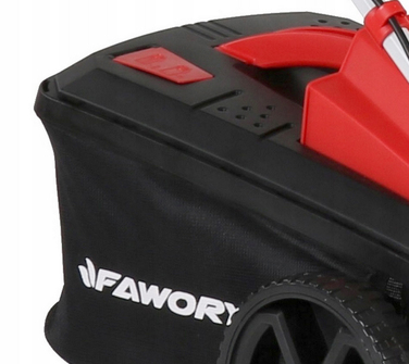 Електрична індукційна газонокосарка Faworyt Pro з кошиком, 1800 Вт, 42 см