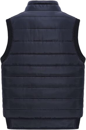 Чоловіча жилетка VtuAOL, тепла зимова жилетка з флісовою підкладкою, для активного відпочинку, чорна, XL