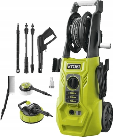 Мийка високого тиску Ryobi RY140PWA 140 бар, 1800 Вт