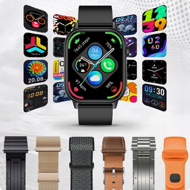 Жіночий смартгодинник JG Smart QX17 з GPS, сріблястий