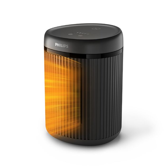 Керамічний тепловентилятор-обігрівач Philips Smart 5000 серії, 2000 Вт, чорний