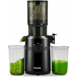 Повільна соковижималка Fretta V1 200 Вт, 108 мм, Tritan, без BPA