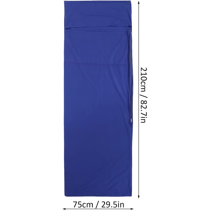 Enforose Sleeping Bag Liner, Travel Sheet, and Adult Sleeping Bag - Portable Outdoor Camping Sleeping Bags for Backpacking, Hotels, and Hostels
