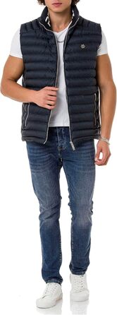 Жилет Redbridge з блискавкою та коміром-стійкою, колір Navy Blue (темно-синій)