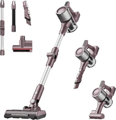 Eureka AK10 Pro Lightweight Cordless Vacuum Cleaner, 29000Pa Powerful Vacuum with 60-Minute Run Time and LED Display, Flex Hose, Stick Vacuum for Pet Hair, Hard Floors, Carpets