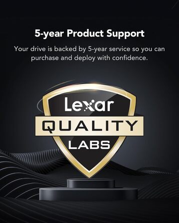 Lexar EQ790 2TB SSD M.2 PCIe Gen4x4 NVMe 1.4 - Внутрішній SSD для PS5 та ПК, 7000 МБ/с (читання), 5000 МБ/с (запис)