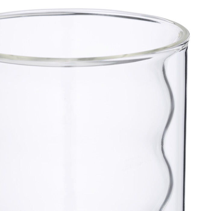 Relaxdays Latte Macchiato Glasses with Spoon
