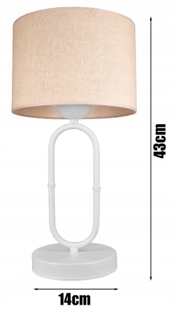 Стильна біла настільна нічна лампа в стилі бохо з джутовим абажуром, сучасна лофт LED