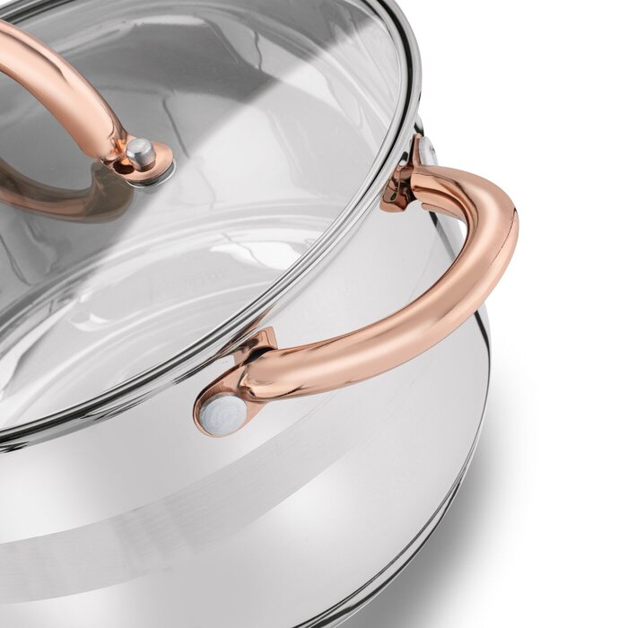 Традиційна каструля Konighoffer Faro Copper, 3,4 л