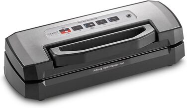 CASO VRH 490 Advanced: Професійний вакуумний пакувальник з камерою, 10 фольгованих пакетів