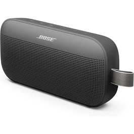 Портативна Bluetooth колонка Bose SoundLink Flex (2-ге покоління), водонепроникна, пилонепроникна, з природним звучанням, до 12 годин роботи від акумулятора, чорна