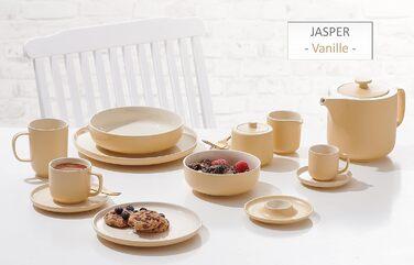 Сервіз комбінований Ritzenhoff & Breker Jasper, 16 частин, колір ваніль