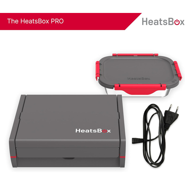 Електрична термобокс Faitron HeatsBox 90W: підігрів їжі для дорослих та дітей, з нержавіючою сталею, витокозахист
