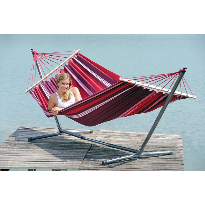 AMAZONAS Hammock Stand Sumo RockStone made of powder-coated steel for hammocks measuring 270-320 cm and up to 120 kg