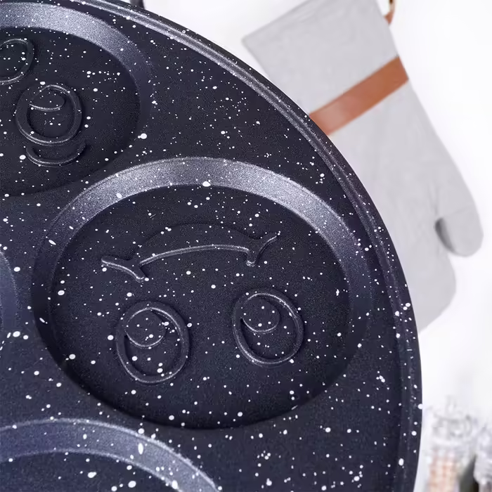 Сковорода для яєчні ORION 27 см, на 7 яєць, антипригарна, для газу та індукції, млинцева