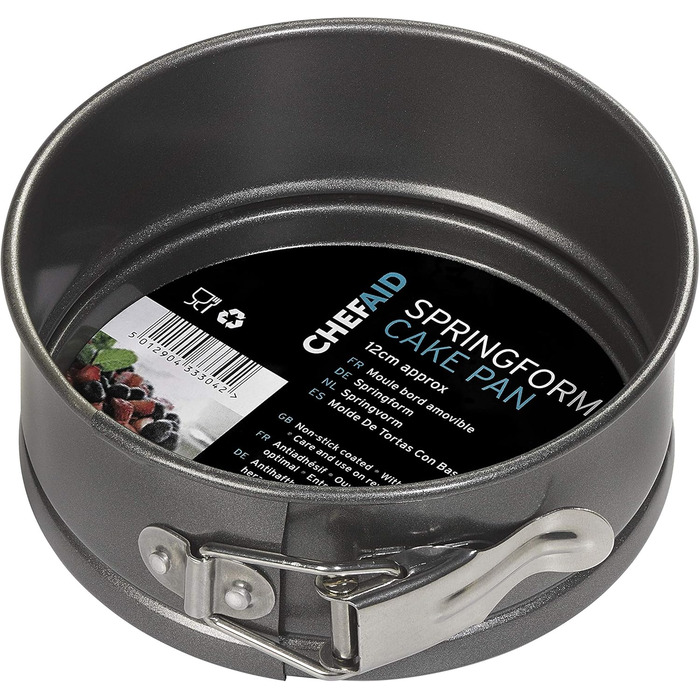 Форма для випічки тортів Chef Aid, кругла, знімний дно, антипригарне покриття, 23 см, для тортів та випічки