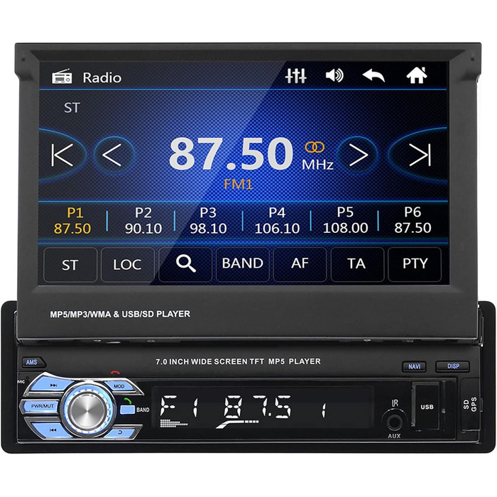VBESTLIFE Bluetooth автомагнітола 7