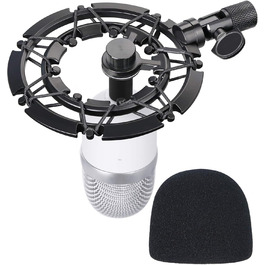 Тримач мікрофона YOUSHARES для Razer Seiren Mini/V3 Mini – професійний кріплення на пружинному тримачі з поп-фільтром, підставка для геймінгу, стрімінгу та подкастингу