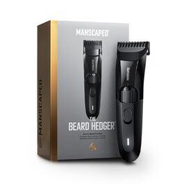 Тример для бороди MANSCAPED The Beard Hedger, 20 налаштувань, T-подібне лезо з нержавіючої сталі, водонепроникний, бездротовий, 60 хв роботи