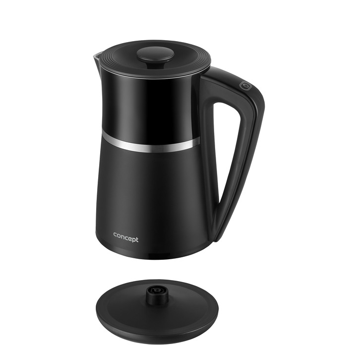 Електричний чайник Concept RK3100, 2200 Вт, 1,7 л, чорний
