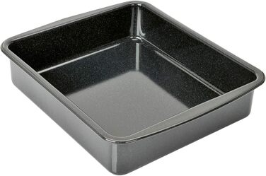 ORIGINAL KAISER Cuisine Line Casserole Dishes, Alloy Steel, Black, 1-Pack