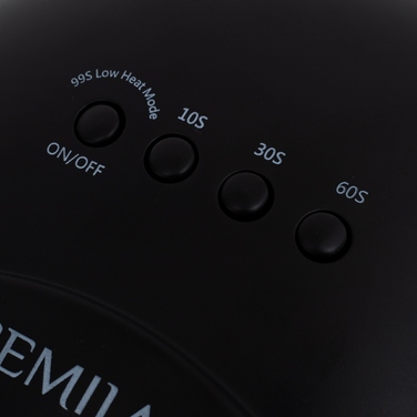UV LED лампа Semilac All Black 24W/48W, чорна