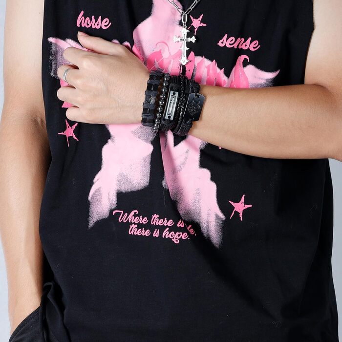 Чоловічий та жіночий браслет з дерева Manfn, 6 шт. в наборі, регульований, стильний браслет-обертання