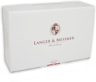 Langer & Messmer Shoe Care Set incl. high-quality leather care creams and horsehair brushes for effective care of your smooth leather shoes - The shoe care set for professional shoe care