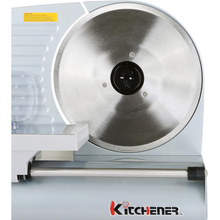 Kitchener Heavy Duty Electric Meat Slicer - 19cm / 230V All-in-One Food Slicer