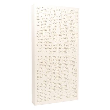 Акустичні панелі Bluetone Acoustics Binary AbFuser — звукопоглинаючі та дифузійні панелі для домашнього кінотеатру, студії та вітальні (100x50x10 см, колір Ecru)