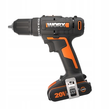 Дриль-шурупокрут Worx WX108 (2 x 2.0 Аг)