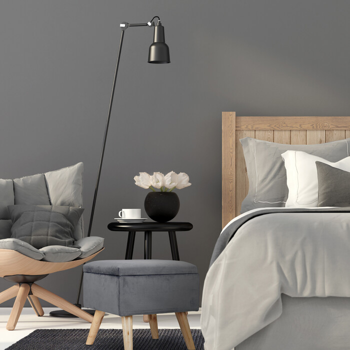 Оксамитовий табурет Relaxdays з місцем для зберігання