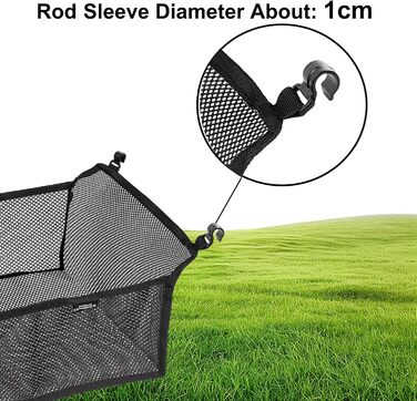 Складний алюмінієвий стіл Tentock для кемпінгу, туризму та пікніка з сітчастим чохлом