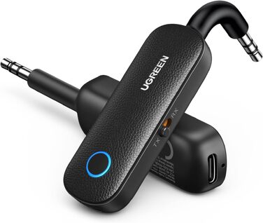 Bluetooth адаптер UGREEN 2-в-1 (передавач та приймач) для літака та аудіосистем, набір з 2 шт
