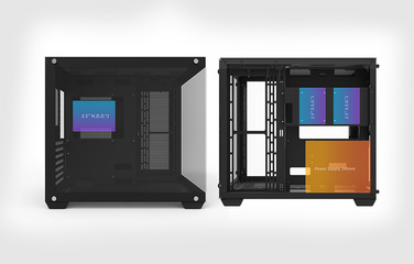 Корпус DarkFlash C285P Cube Case, чорний