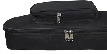 Чохол для гітари MINGZE 41 дюйм, водонепроникний, з регульованим плечовим ременем та рюкзаком, фіолетовий