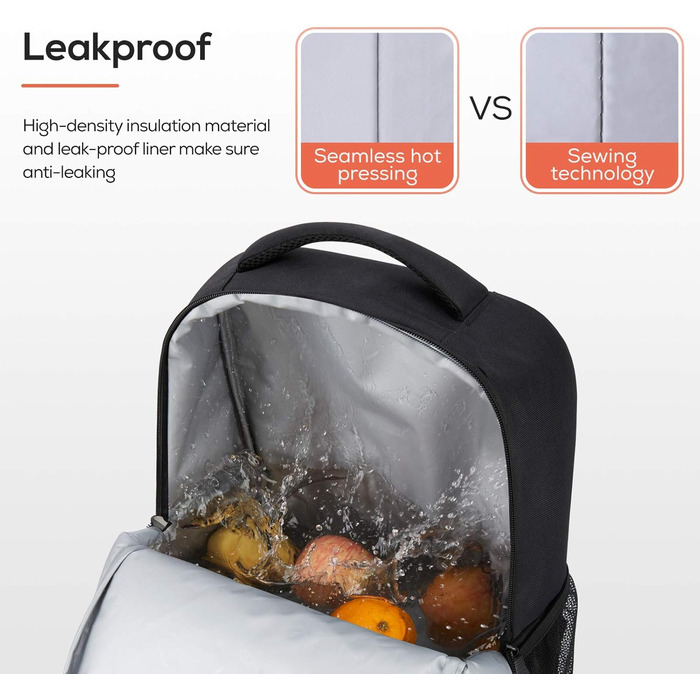 TOURIT Cooler Backpack 22L Waterproof Insulated Thermal Backpack for Picnics, BBQs, Camping, Outings, Shopping