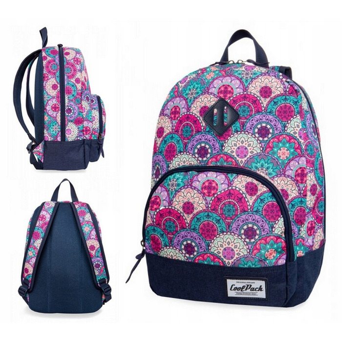Шкільний рюкзак однокамерний CoolPack, багатоколірний, 21 л