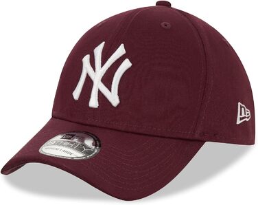 Кепка New Era MLB New York Yankees League Essential 39Thirty Stretch, Бордова, Зелена, Фіолетова (L-XL)