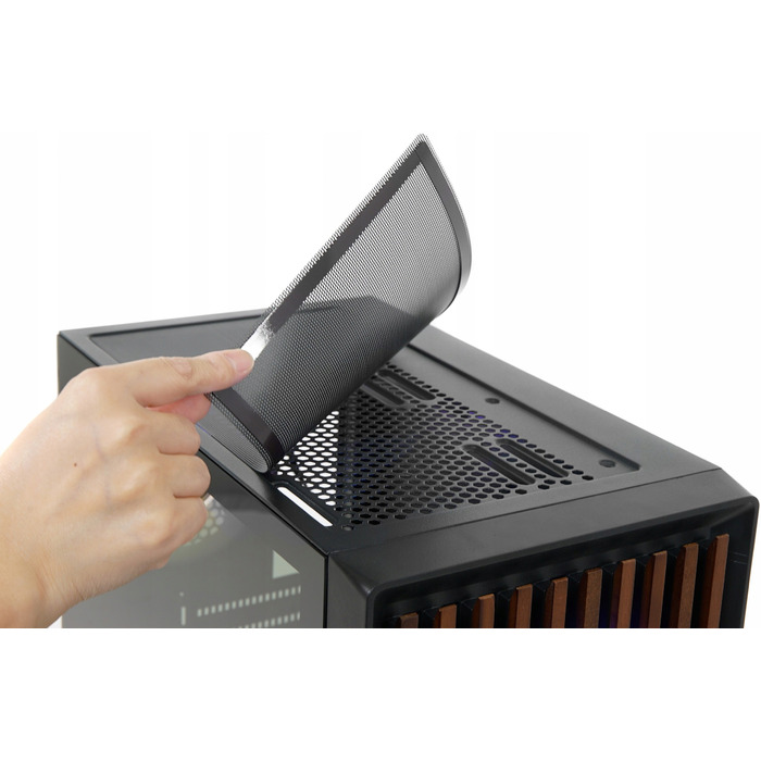 Корпус ZenPC Wooder TG Midi Tower, чорний