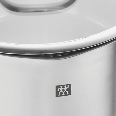 Набір каструль ZWILLING TrueFlow з кришками, 5 предметів, нержавіюча сталь, для індукційних плит, сріблястий