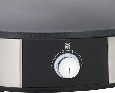 Електрична млинниця WMF Lono 1600 Вт, антипригарна, 33 см, для млинців і крепів, з лопаткою та розподілювачем тіста
