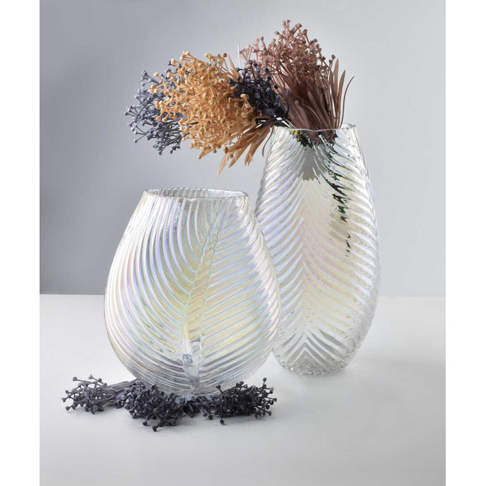 Скляна ваза Mondex, 12 x 25 см