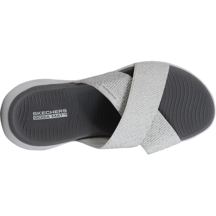 Сандалі Skechers ON-The-GO 600 Dainty білі, 37 EU - жіночі літні босоніжки