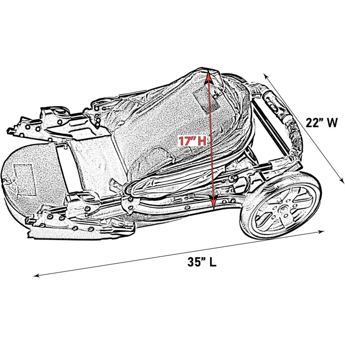 Дитяча коляска для тварин Pet Gear AT3, Summit Grey (сірий)