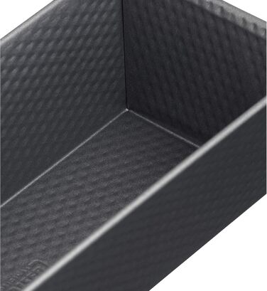ORIGINAL KAISER Kaiser Inspiration Loaf Pan with Silicone Lid, Rectangular Baking Tin, Non-Stick Coated for Baking and Storage, 32x 15 x 19 cm, Alloy Steel, Grey, 35 x 14 x 9 cm, 5