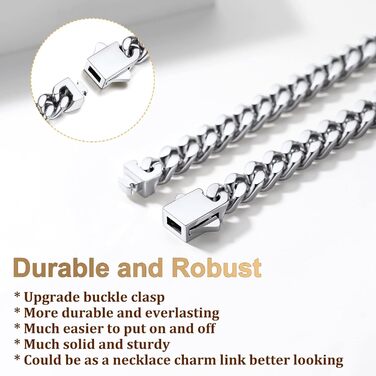 Чоловічий браслет Bestyle з нержавіючої сталі, ланцюг панцир, ширина 5/7/9/12.5 мм, срібний/чорний/золотий, довжина 19/21/23 см - ідеальний подарунок для чоловіків