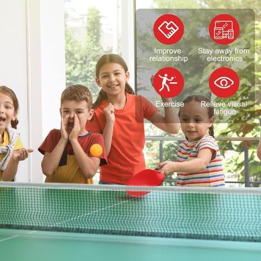 Набір для настільного тенісу преміум-класу: 2 ракетки, 3 м'ячі, стіл. Ідеально для початківців та змагань вдома