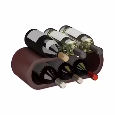 Relaxdays Wine Rack for 6 Bottles